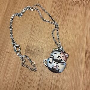 Cat Necklace 20” NWOT